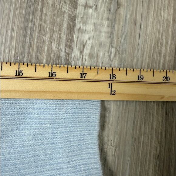 Vince Camuto Light Blue Drop Shoulder Knit Sweater Women’s Size Small Soft Cozy - Picture 9 of 9